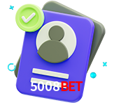 Tornar-se um membro do 5008BET é muito simples